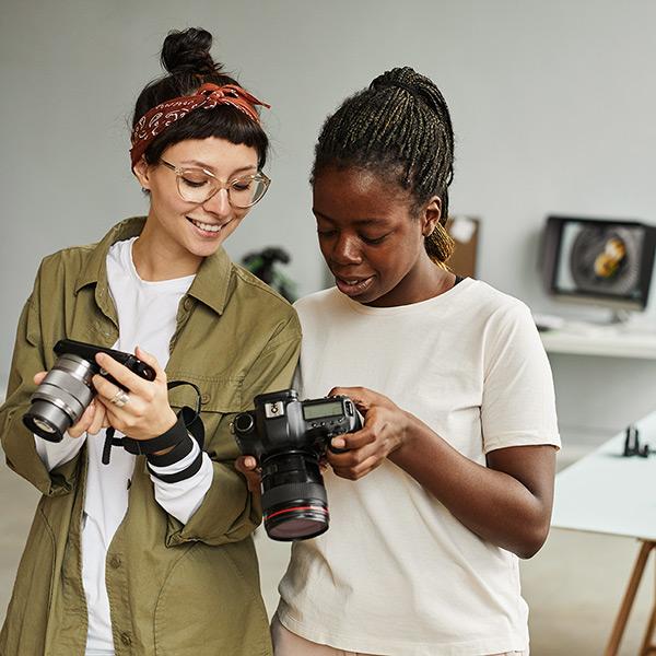 two female photographers